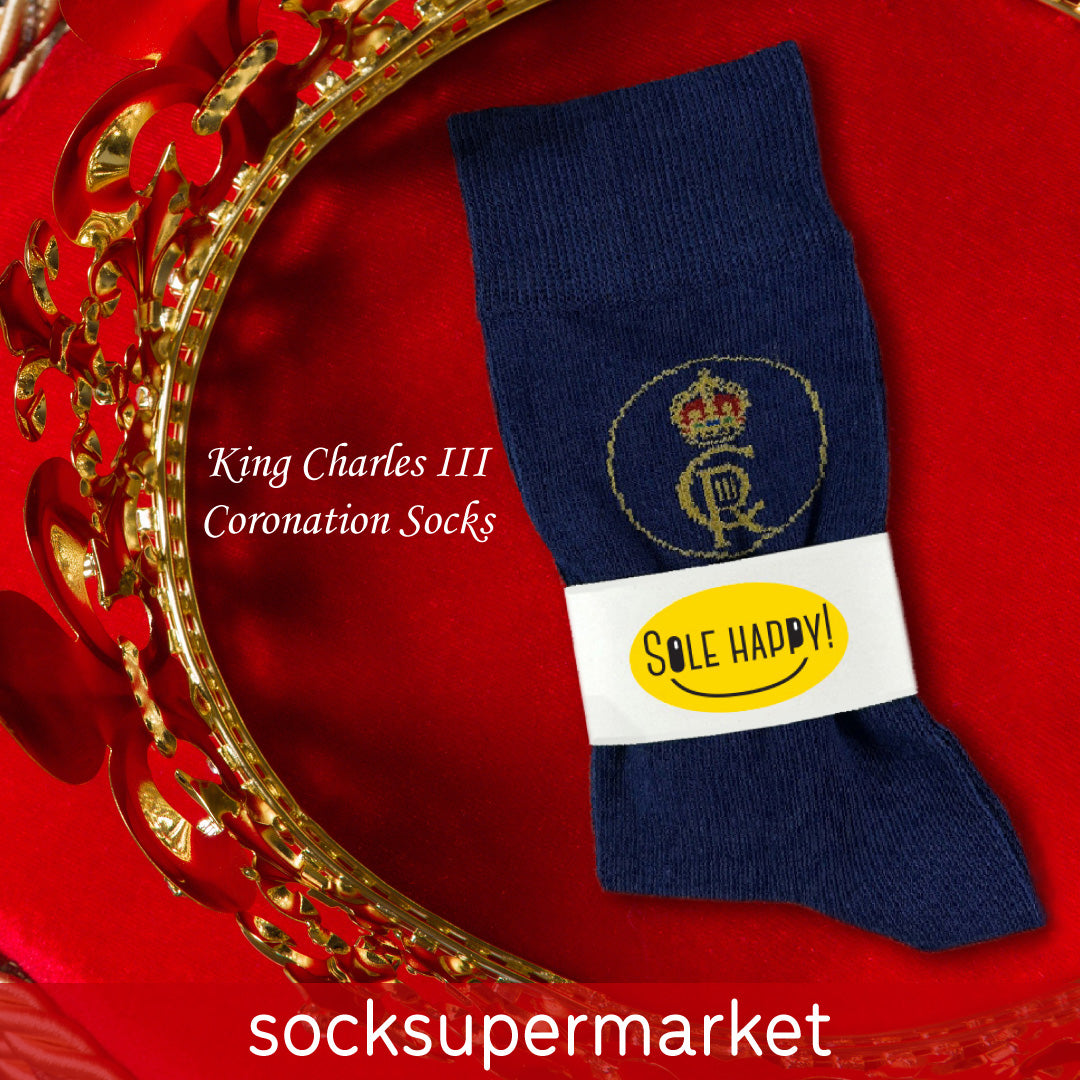 King Charles Coronation Socks