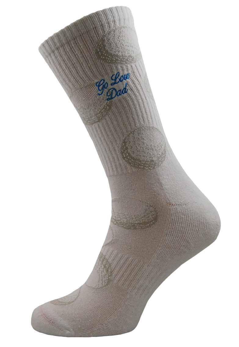 Sole Happy! Personalised Golf Upcycled Crew Socks