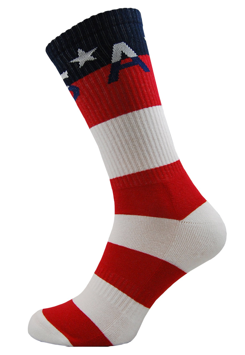 Sole Happy! USA Crew Socks