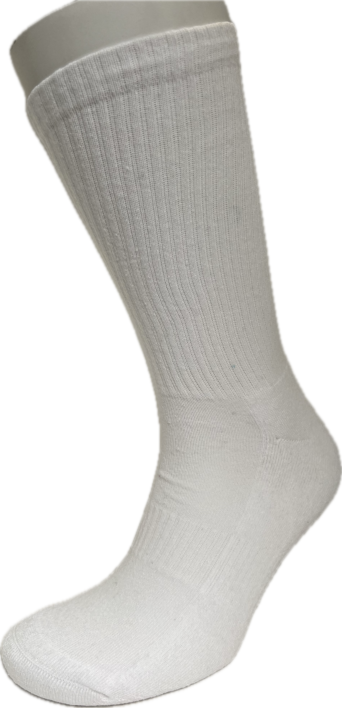 Fashion Crew Socks White