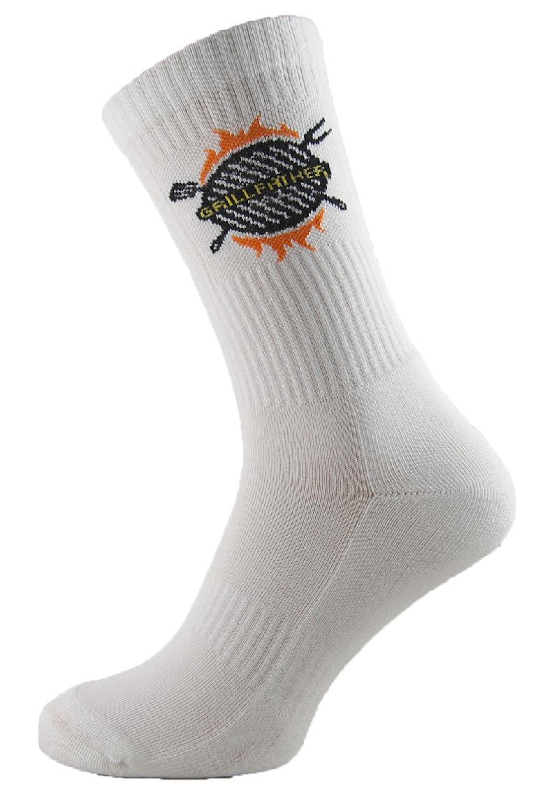 Sole Happy! Grillfather Upcycled Crew Socks