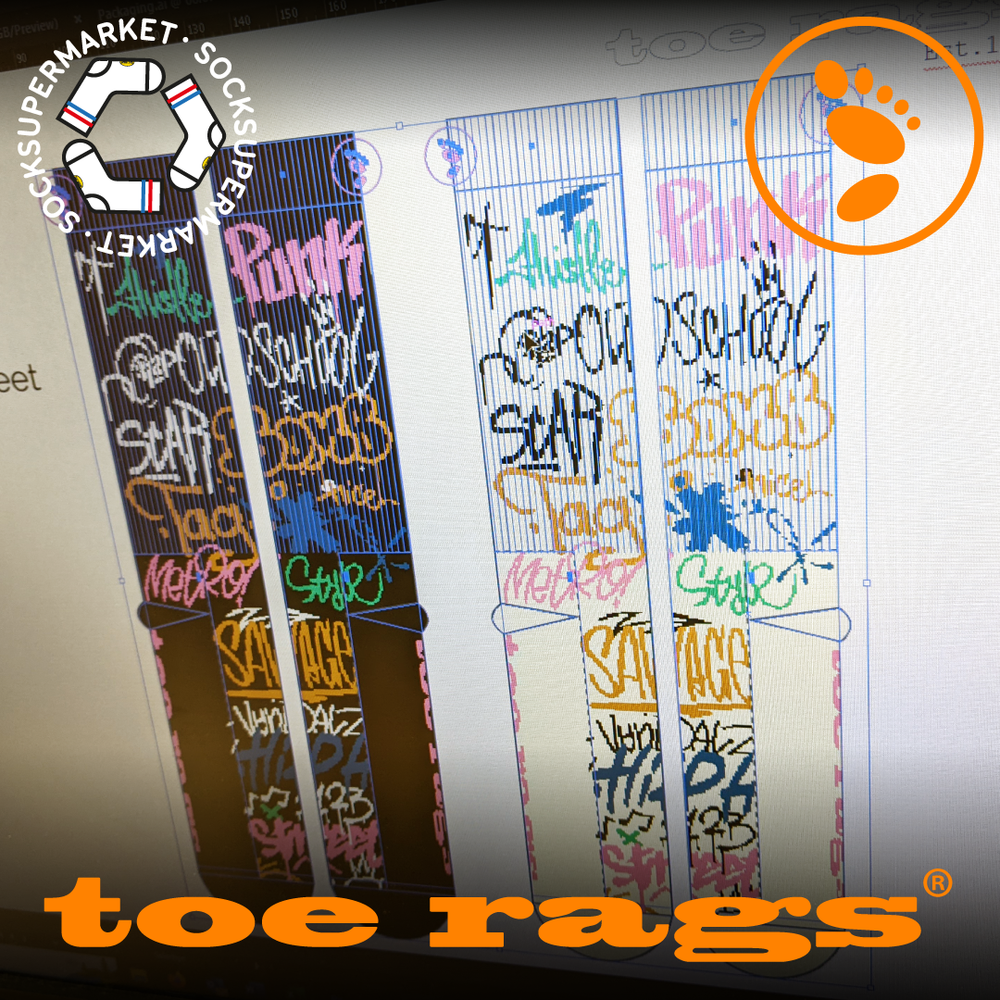 New Toe Rags® products – socksupermarket