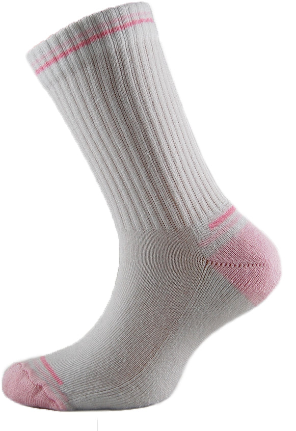 Girls 6 Pack Sports Pink White