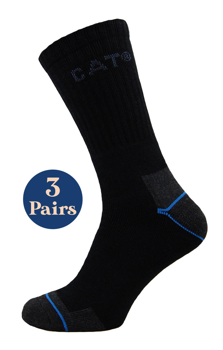 3 Pairs Caterpillar Power & Cool Work Socks