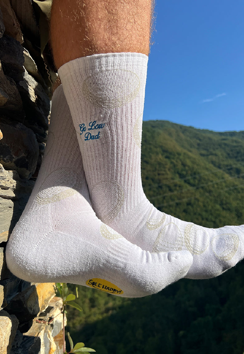 Sole Happy! Personalised Golf Upcycled Crew Socks