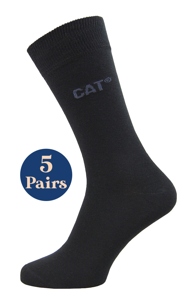 5 Pairs Caterpillar with COOLMAX® Business Socks