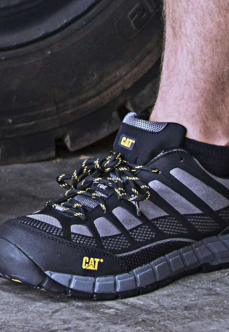5 Pairs Caterpillar Trainer Socks Black