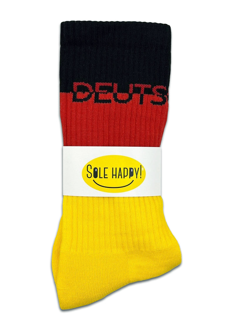 Sole Happy! Deutschland/German Crew Socks