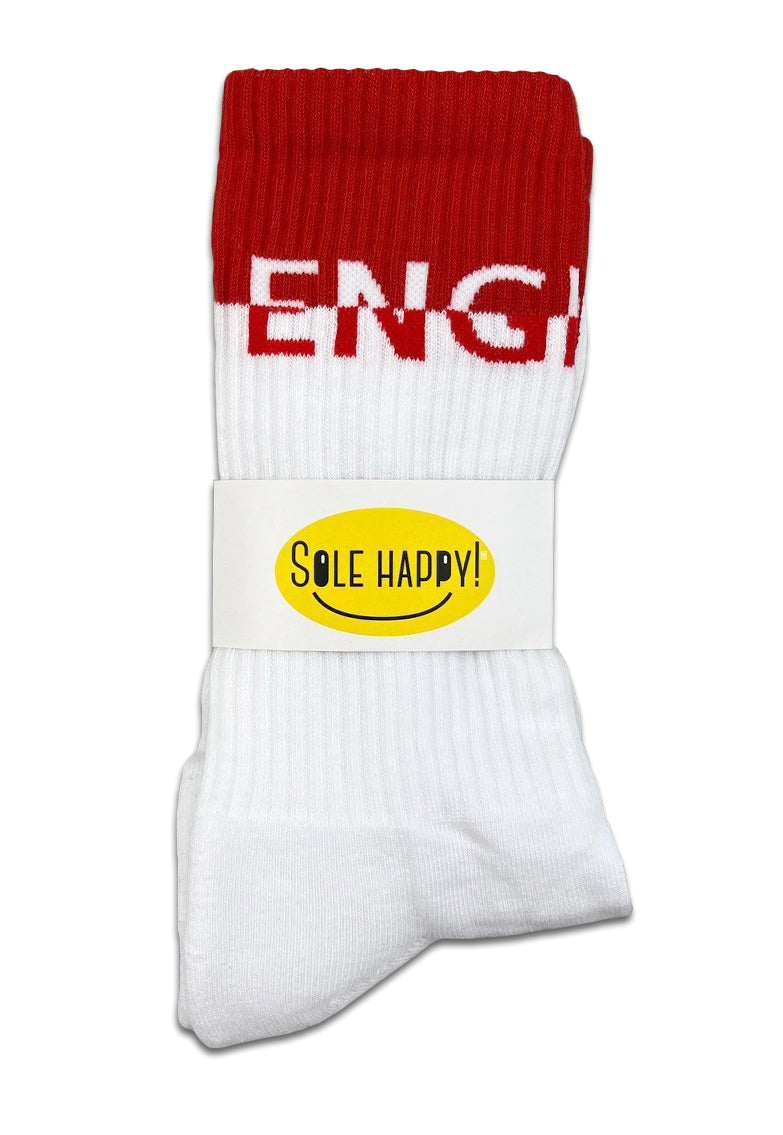 Sole Happy! England Crew Socks