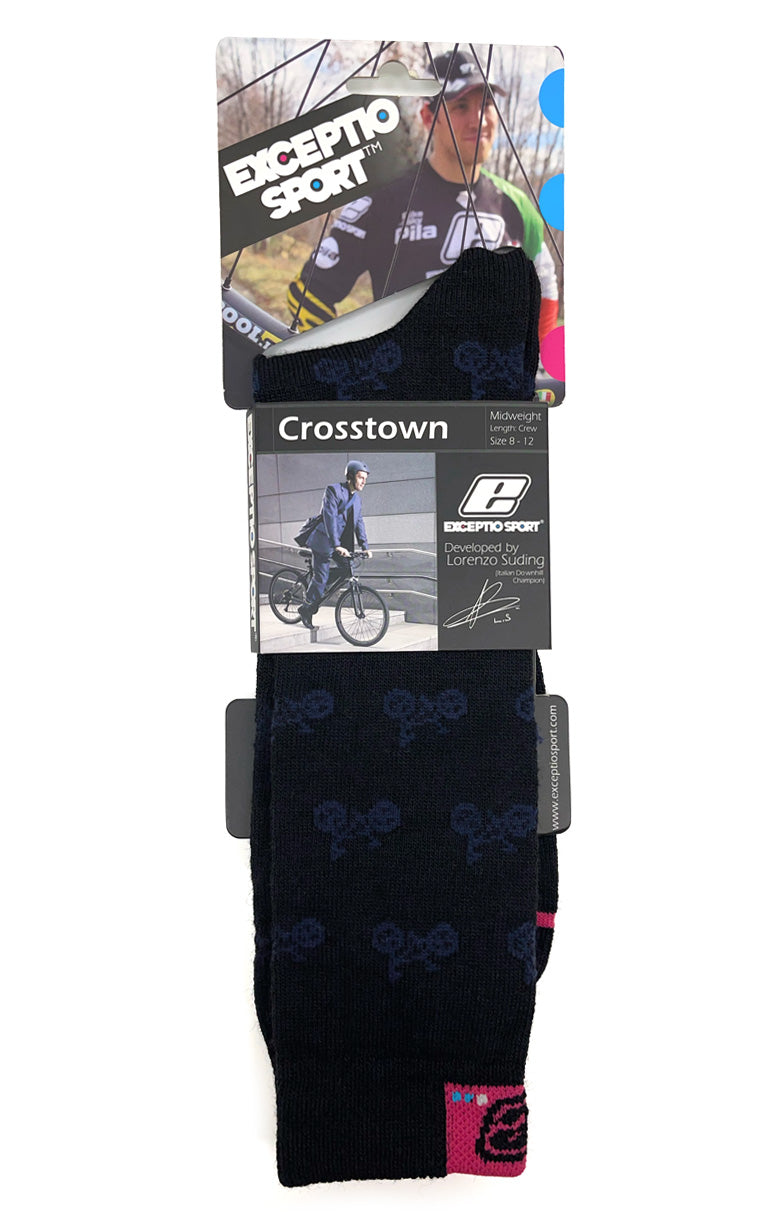 Exceptio Sport Crosstown Cycling Socks - Bikes