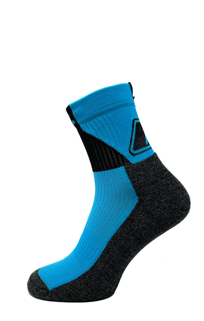 Exceptio Sport Intermediate Cycling Socks - Blue/Black
