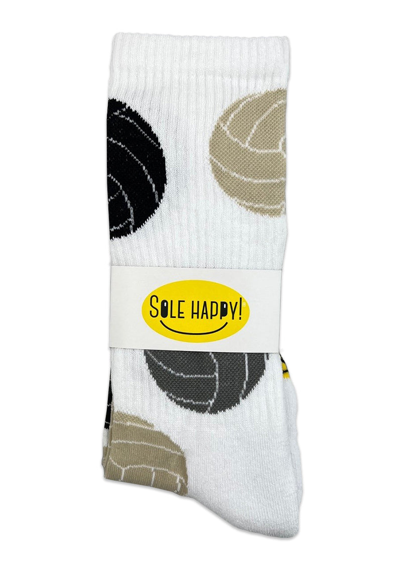 Sole Happy! Personalised Football Upcycled Crew Socks