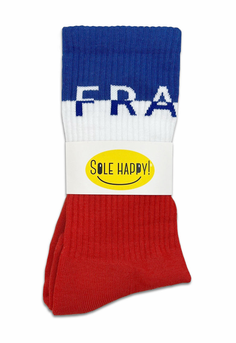 Sole Happy! France Crew Socks