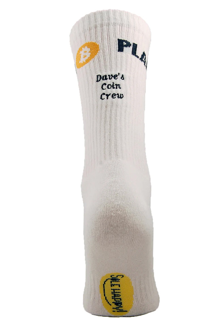 Sole Happy! Personalised Plan B Upcycled Crew Socks