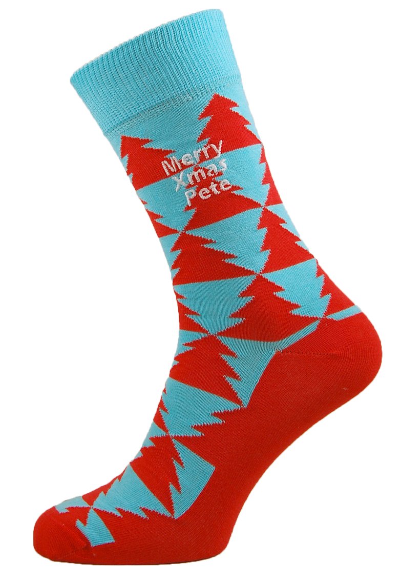 Personalise Me: Geometric Christmas Tree - socksupermarket