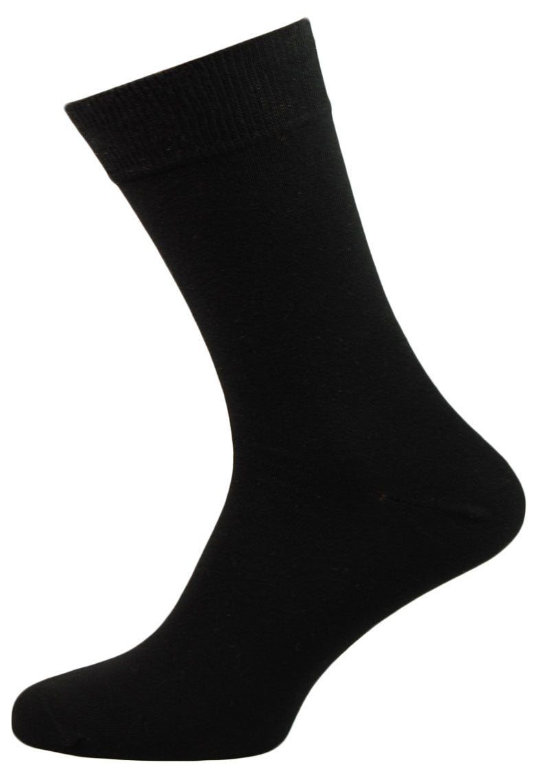 Buy Me Plain: Black - socksupermarket