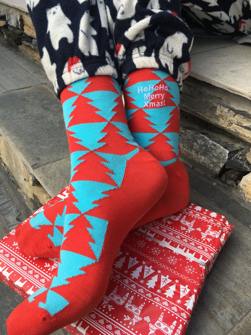 Personalise Me: Geometric Christmas Tree - socksupermarket