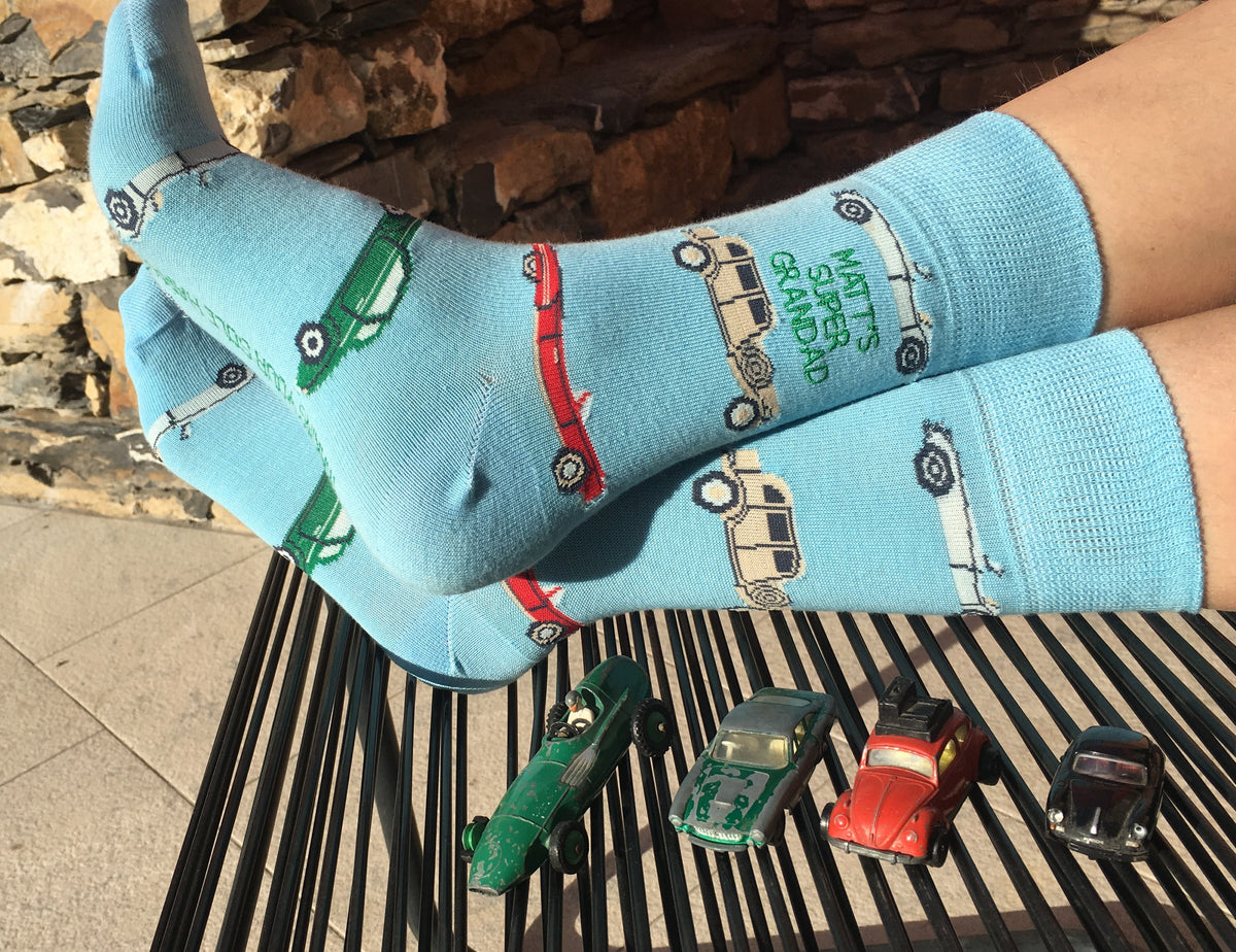Personalise Me: Vintage Car - socksupermarket