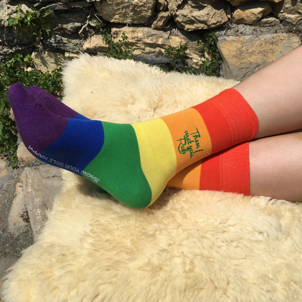 Personalise Me: Rainbow - socksupermarket