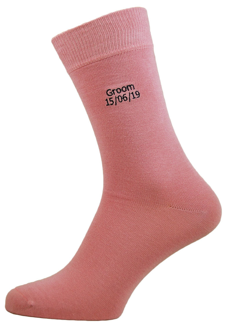 Personalise Me: Dusky Pink - socksupermarket