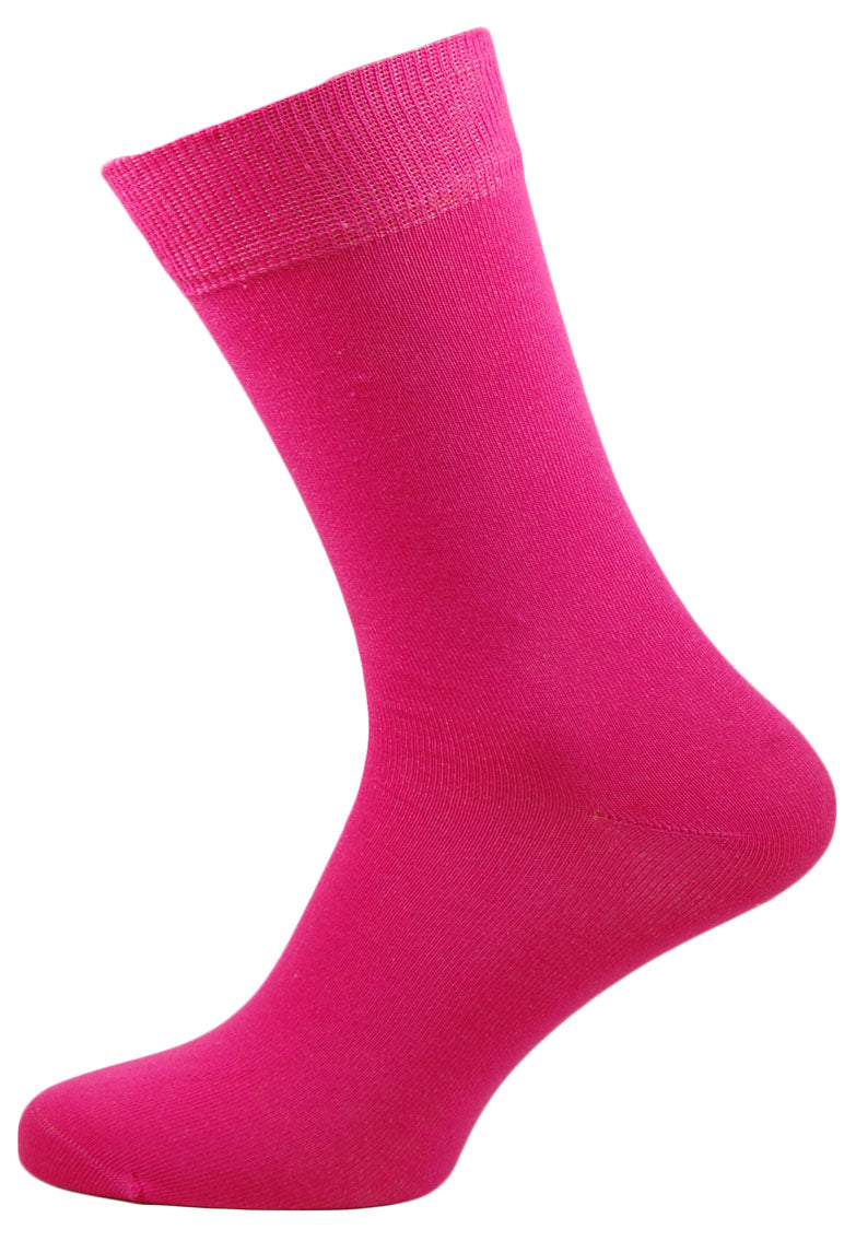 Buy Me Plain: Hot Pink - socksupermarket