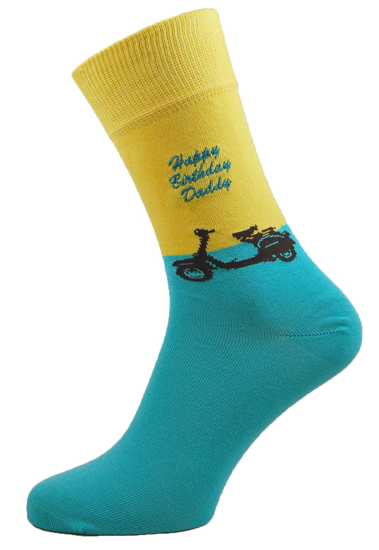 Personalise Me: Vintage Scooter - socksupermarket