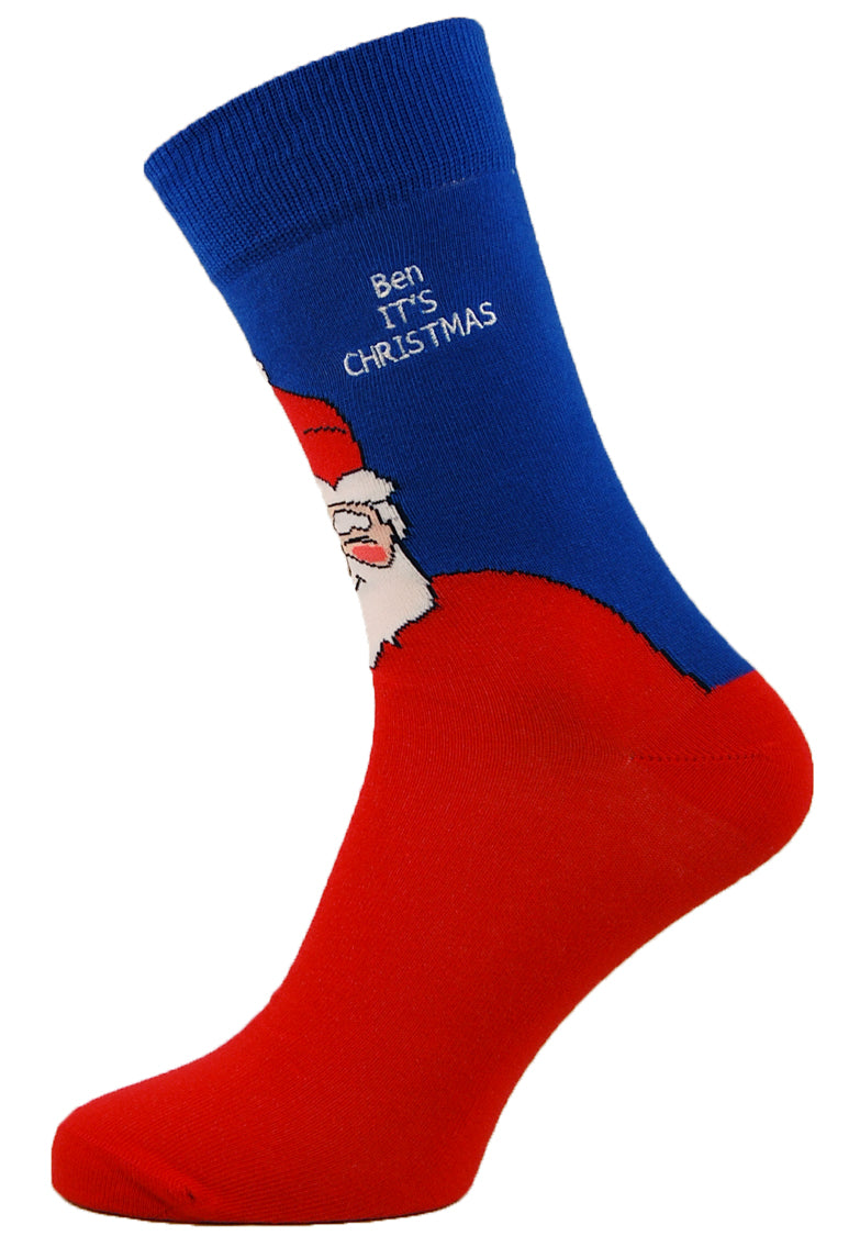 Sole Happy! Personalised Smiling Santa
