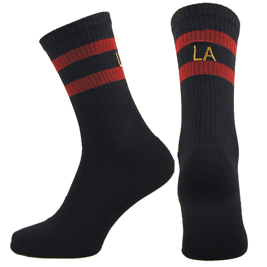 Personalise Me: Black / Red Classic Tube - socksupermarket