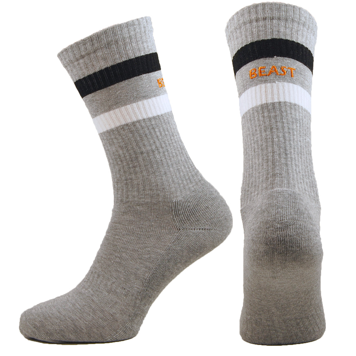 Personalise Me: Grey Classic Tube - socksupermarket