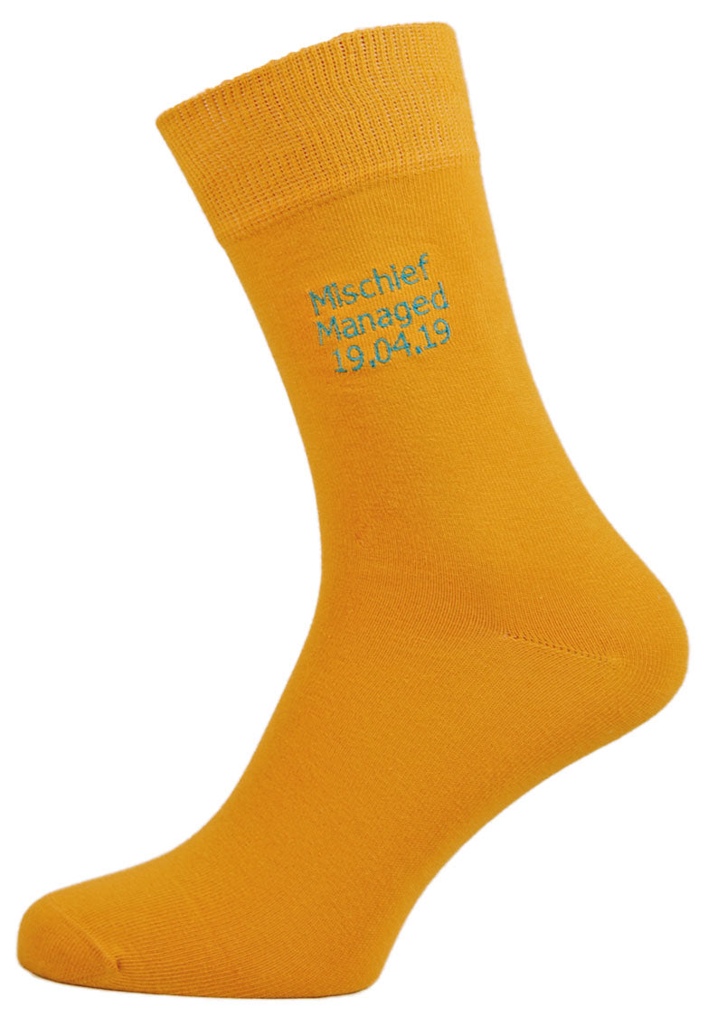 Personalise Me: Mustard - socksupermarket