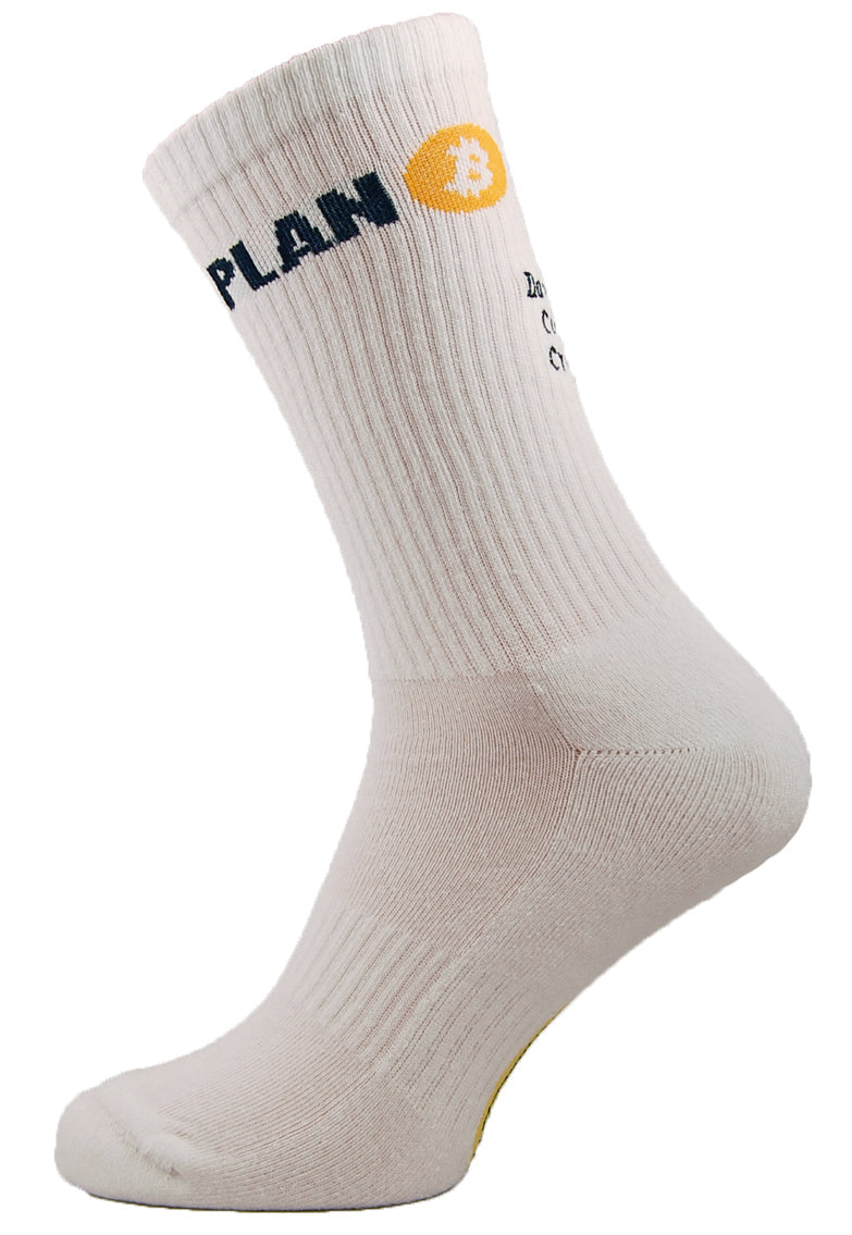 Sole Happy! Personalised Plan B Upcycled Crew Socks