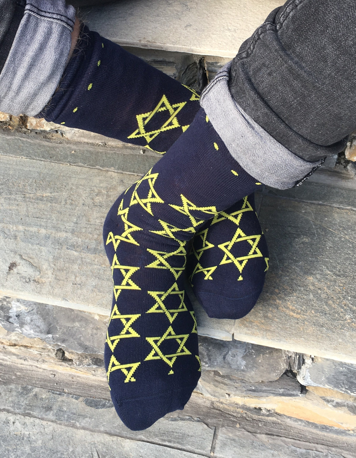 Buy Me Plain: 'Star of David' Hanukkah - socksupermarket