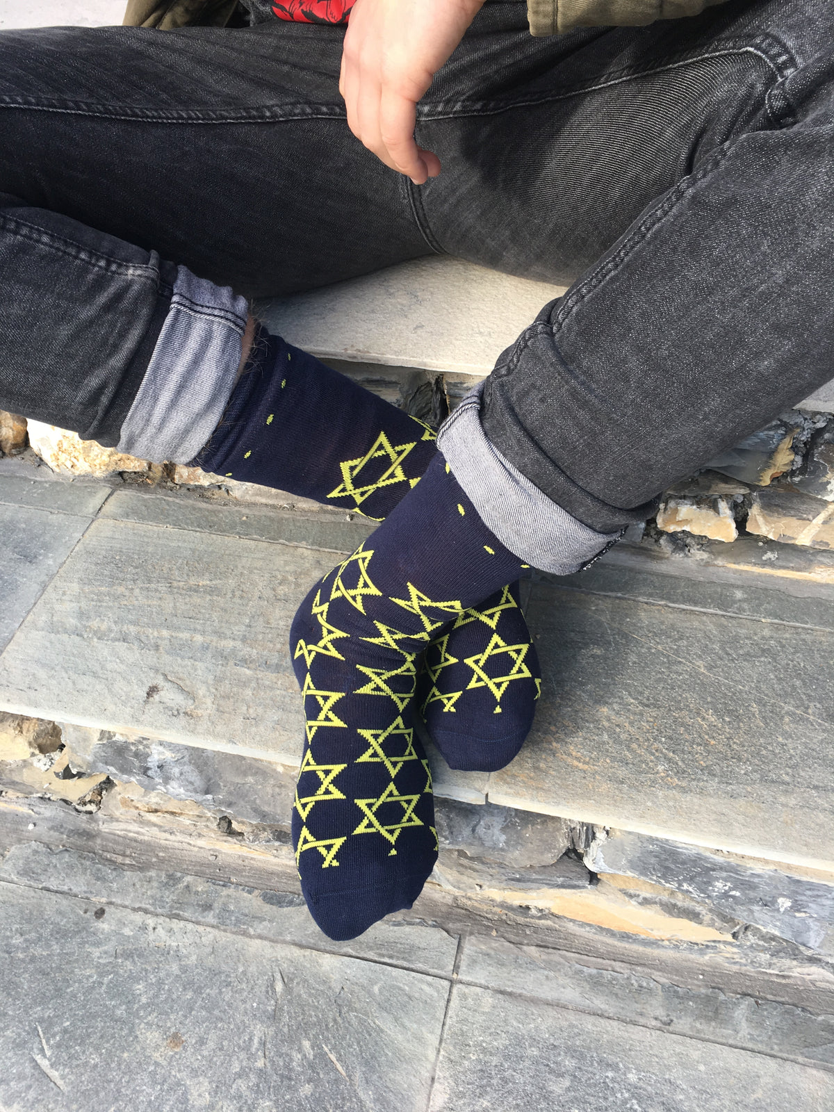 Buy Me Plain: 'Star of David' Hanukkah - socksupermarket