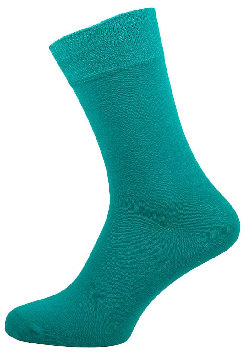 Buy Me Plain: Teal - socksupermarket