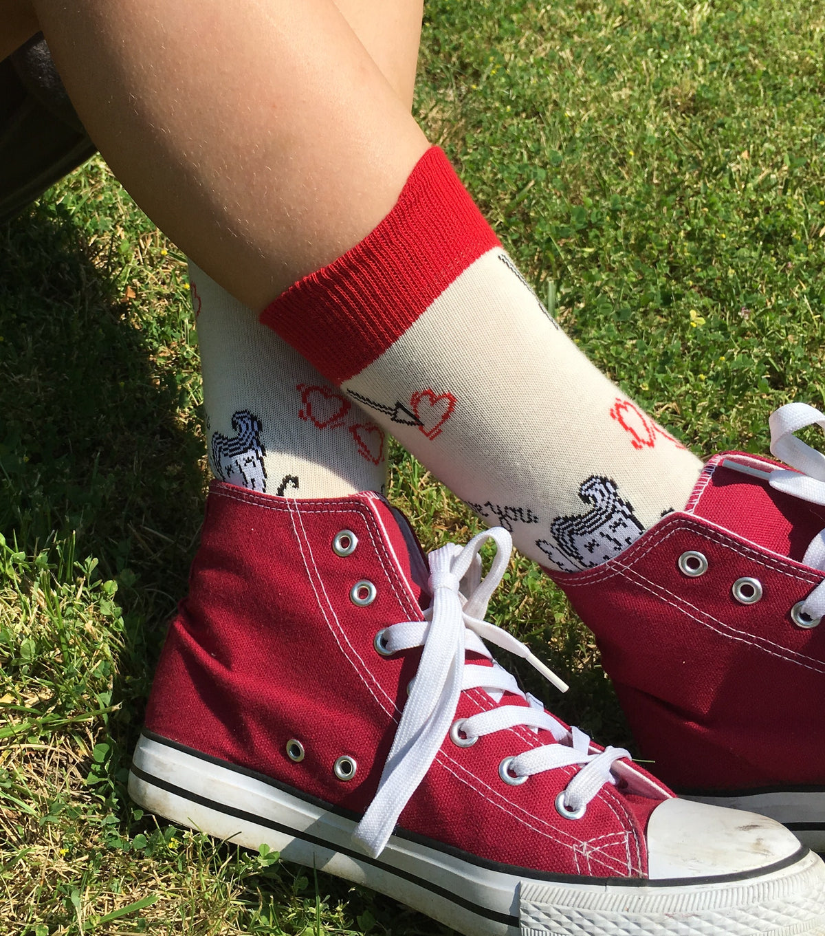 Buy Me Plain: I Love You Cherub - socksupermarket