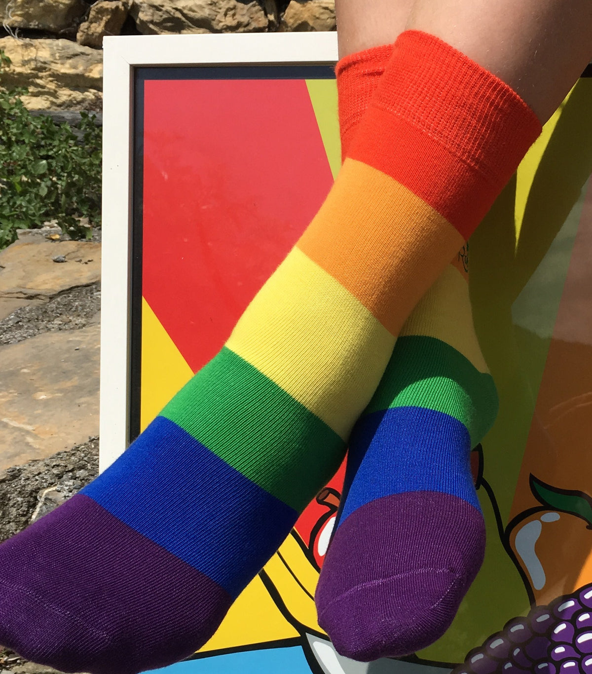 Buy Me Plain: Rainbow - socksupermarket