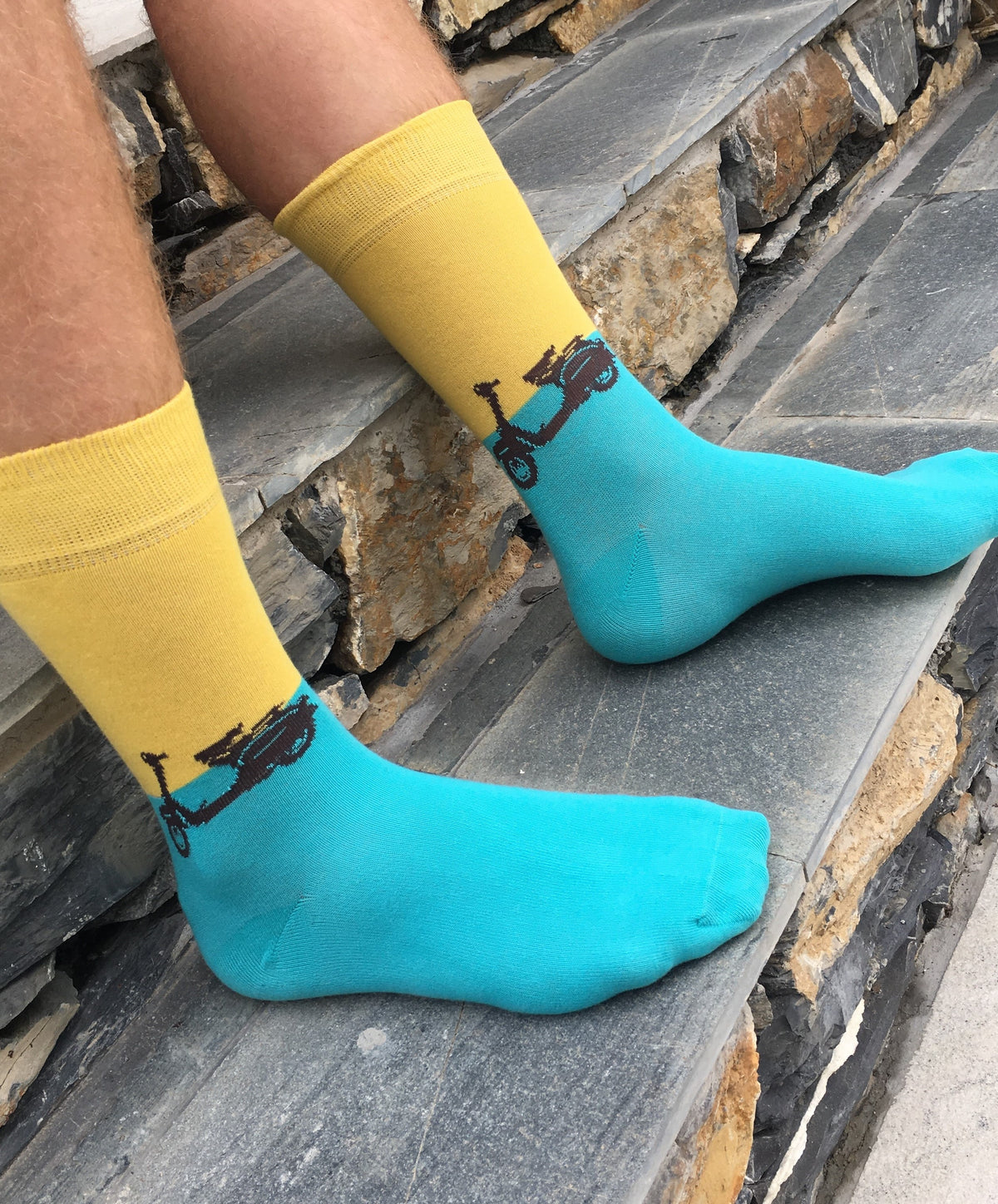 Personalise Me: Vintage Scooter - socksupermarket